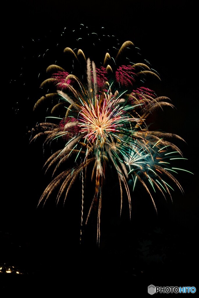 仙台七夕祭り　花火