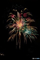 仙台七夕祭り　花火