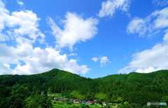 夏休みの空