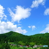 夏休みの空