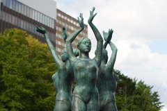 大通公園 乙女の像