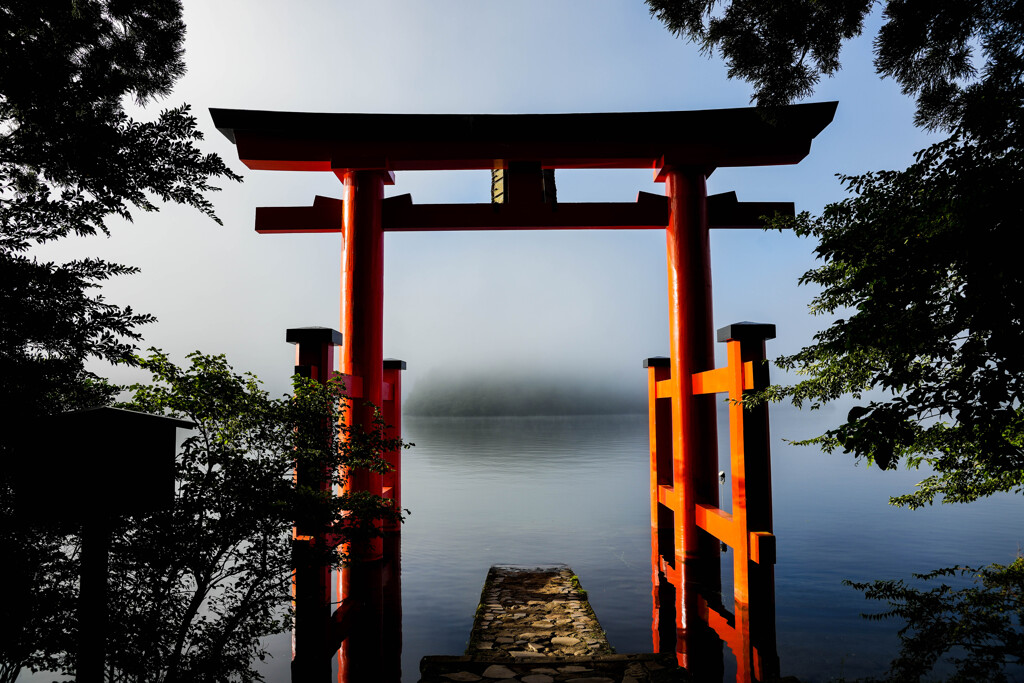 箱根神社の鳥居