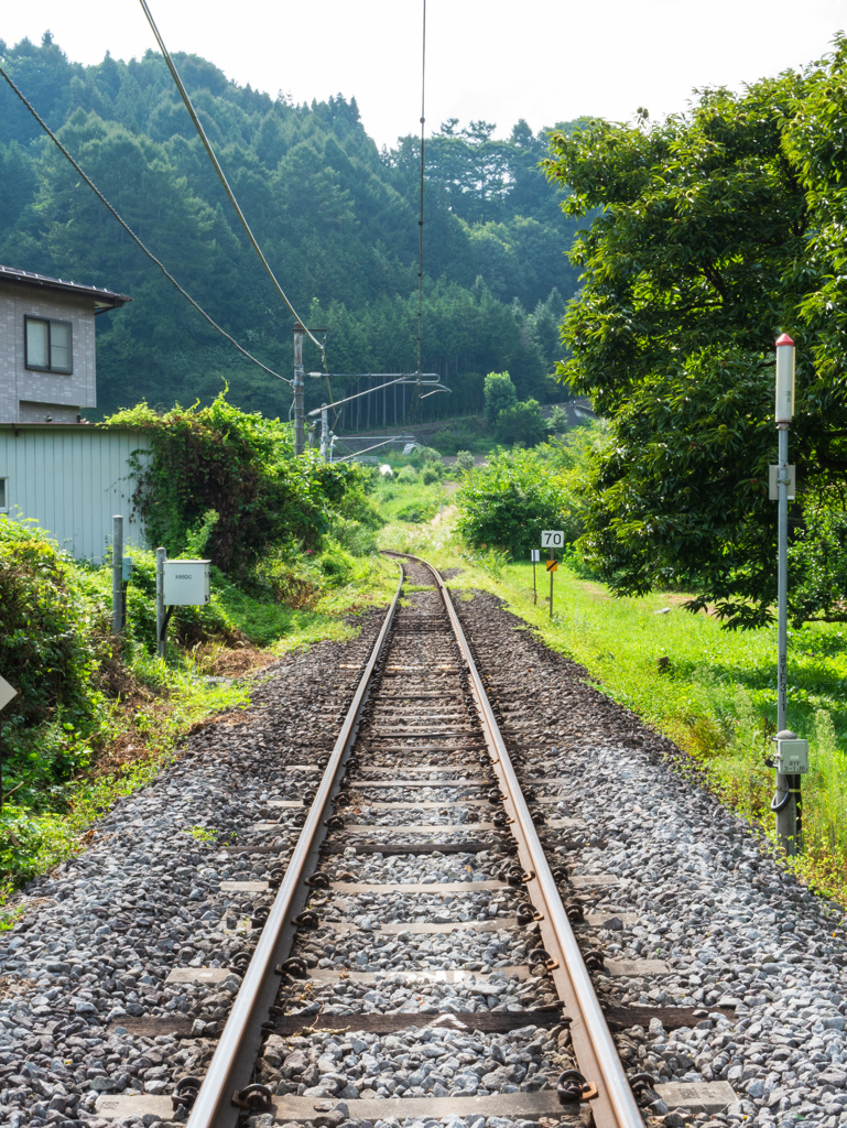 田舎の線路