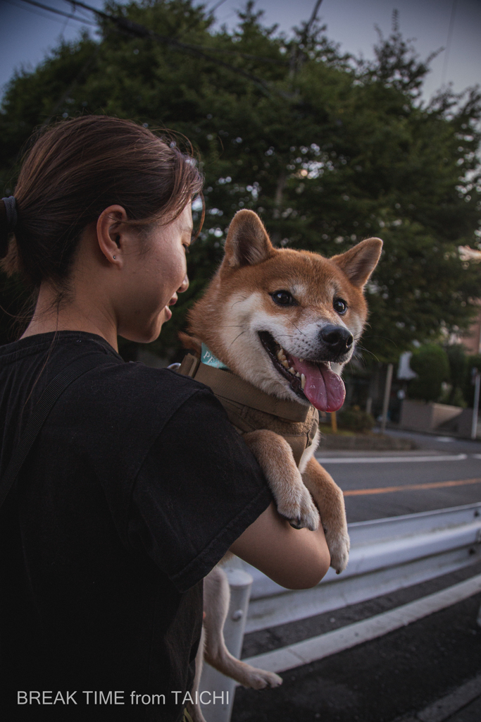 ご満悦なSHIBA