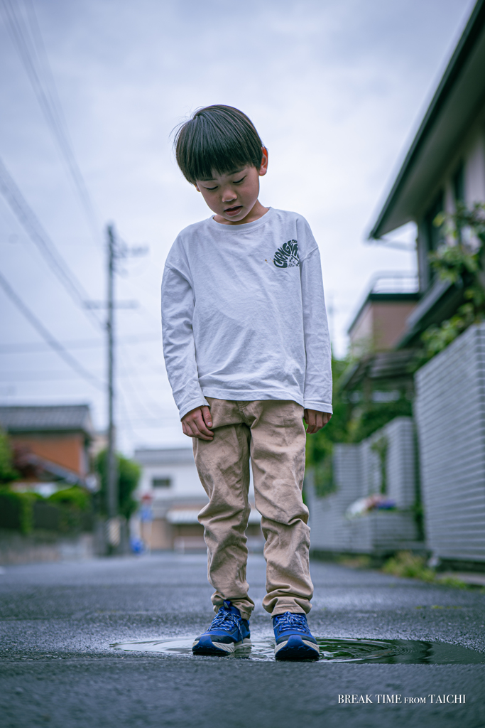 雨上がりの散歩