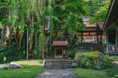 遠野・丹内山神社1