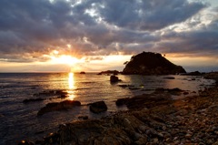gentle sunset