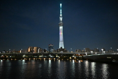 夜のスカイツリー2
