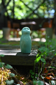 山の小さな守り神