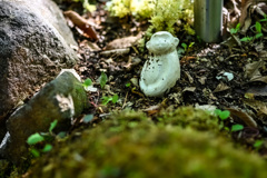 山の小さな守り神