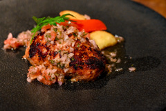 Salsa fresca de cerdo ibérico y cordero