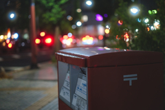 雨上がり夜スナップ①