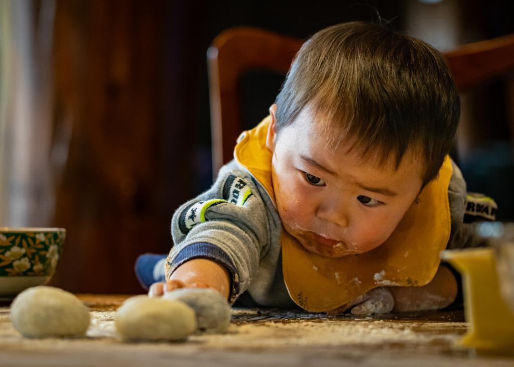 「もっと食べる！！」
