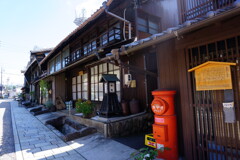 古き日本の町並み