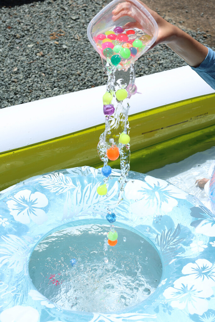 水遊び