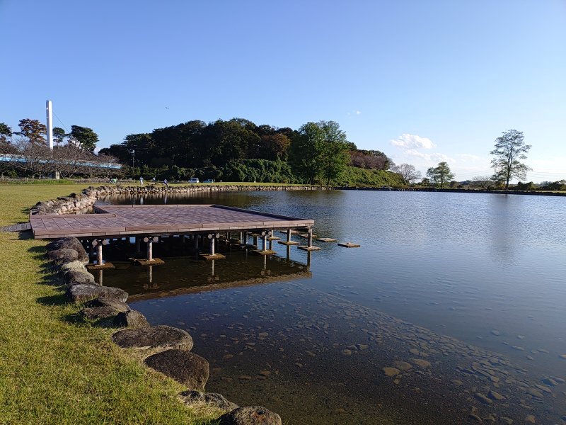 桟橋と陸橋（10月27日）