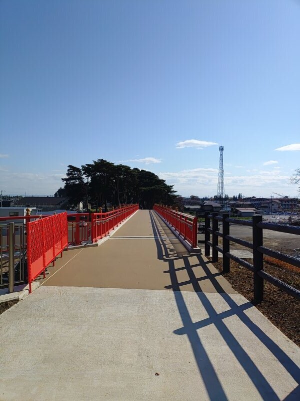 烏ヶ森公園の陸橋（11月20日）