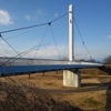 ゆうゆうパークの丘から見えた陸橋（1月3日）