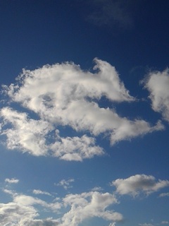 群青の青空（9月23日）