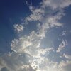 綺麗な青空と雲（9月17日）