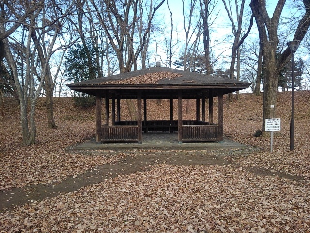 丘の休憩所（1月3日）