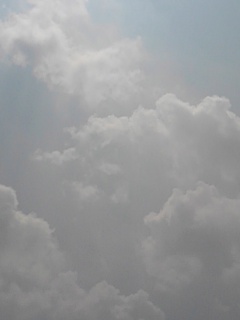 集まる雲（7月9日）