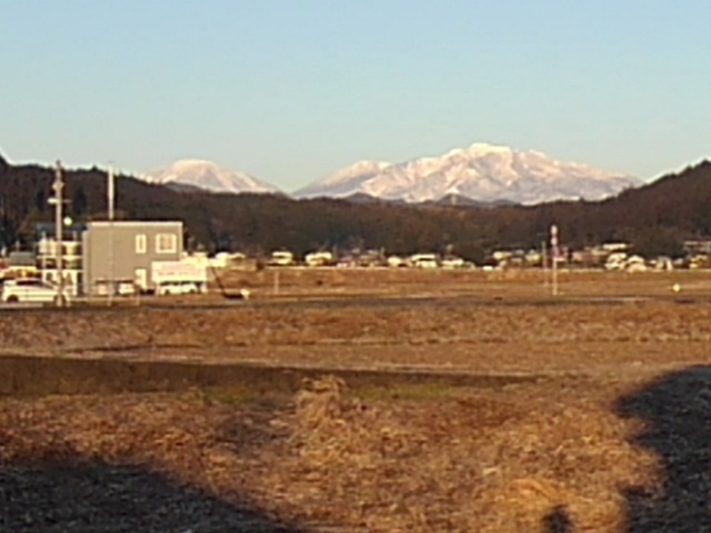 日光連山（3月20日）