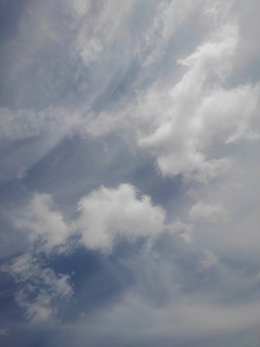 油絵みたいな雲（7月19日）