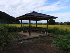 郊外の休憩所（9月30日）