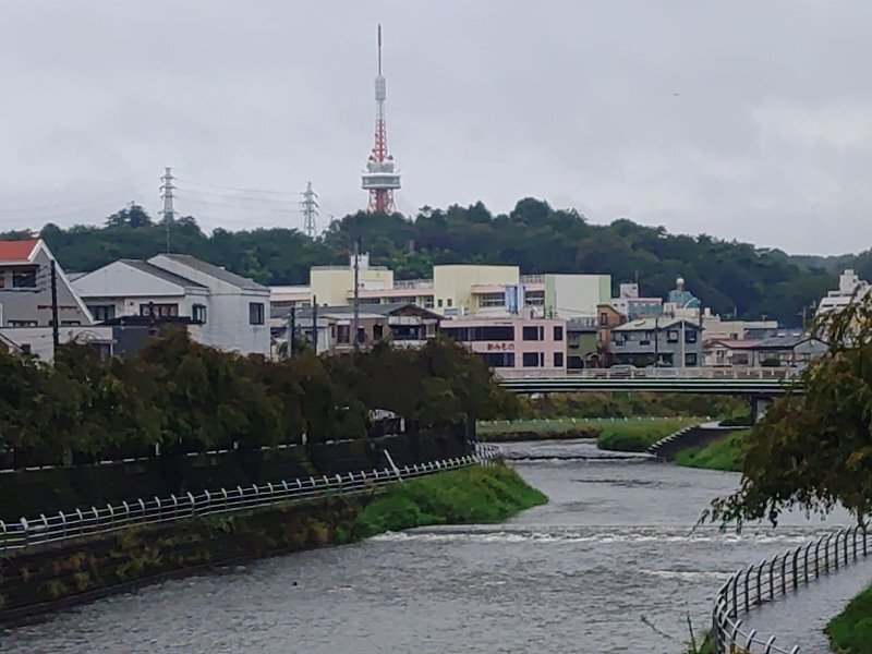 川と橋と鉄塔（9月5日）