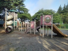 烏ヶ森公園の滑り台（6月21日）