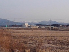 那須の山（1月29日）