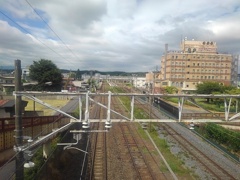 線路のある眺め（8月1日）
