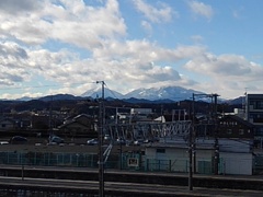 日光連山（1月11日）