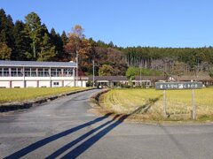 廃校した校舎（11月17日）