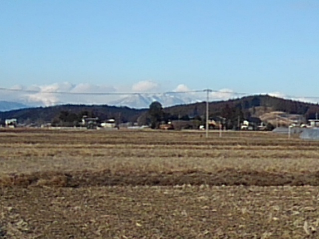 那須の山（2月4日）