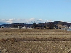 那須の山（2月4日）
