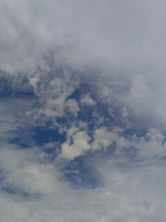 雲間からの青空（9月11日）