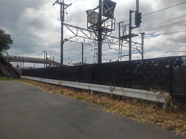 歩道橋（8月1日）
