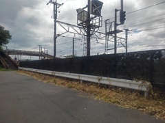 歩道橋（8月1日）