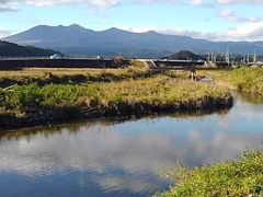 高原山と川（11月19日）