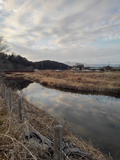 幅が広い川（1月27日）