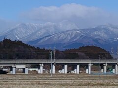 雪化粧したた高原山（3月5日）