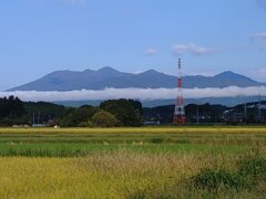 霧のある山（10月12日）