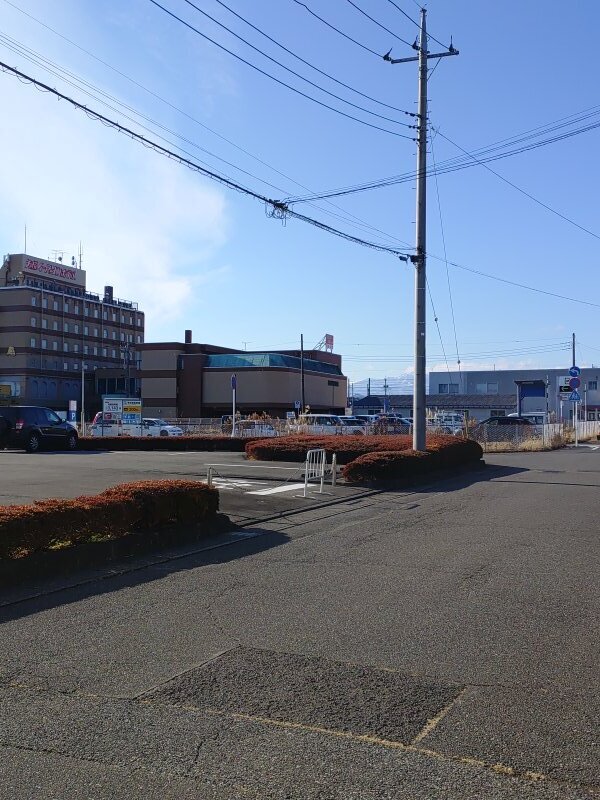 電柱と道路（12月27日）