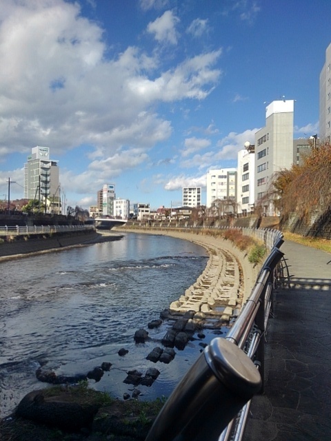 宇都宮の川（12月6日）