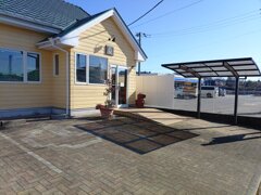 歯科医院の駐車場（1月24日）