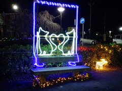 猫とトナカイ（12月5日）