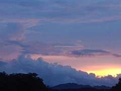 夕日（8月27日）