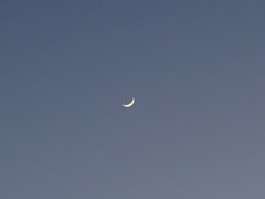 三日月（1月22日）
